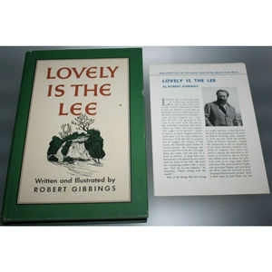 Lovely is the Lee Robert Gibbings Vintage 1945 Hardcover with Dustcover & Exert